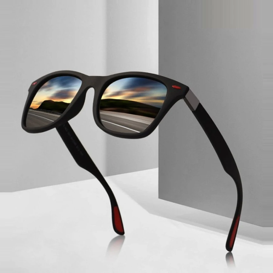 

Fashion Men Women Vintage Square Sunglasses Classic Driving Fishing Brand Designer Sun Glasses Man Retro Shades UV400 Eyewear