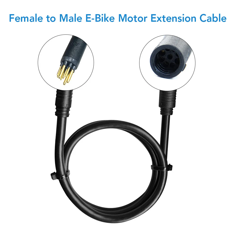 Waterproof 9-Pin E-Bike Motor Extension Cable