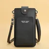 Soft Women Bags Leather Wallets Touch Screen Cell Phone Purse Crossbody Shoulder Strap Handbag For Female Cheap Card Package 3