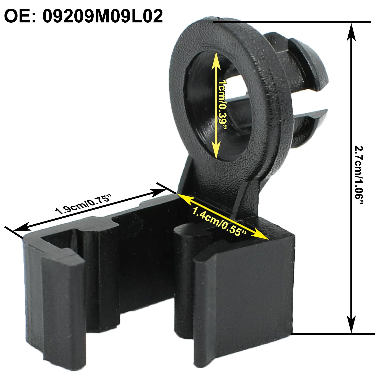 Kit 4 Clip Di Fissaggio Per Asta Cofano Auto – Compatibile Con Suzuki Alto, Splash, Swift, SX4, Baleno, Ignis, OE 09209M09L02