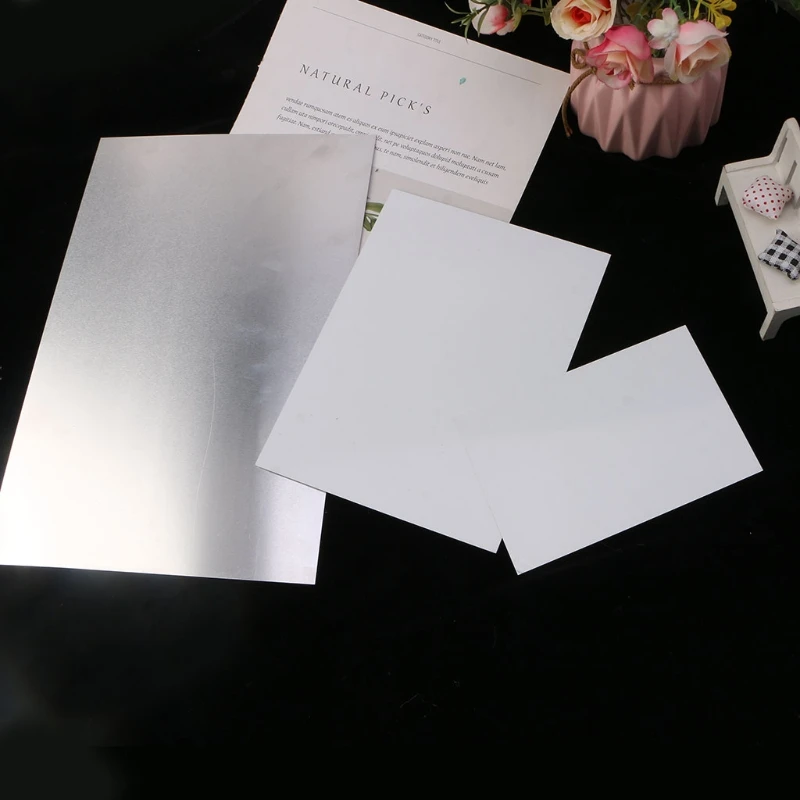 

3 Pieces Sublimation Metal Aluminum Sign for DIY Thermal Printing Birthday Photo