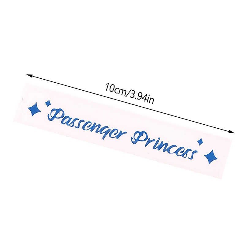 Adesivi Specchietto Auto 'Passenger Princess' - 6 Pezzi Colorati - Foto 5