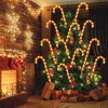 10 Pack Candy Christmas Tree Decoration lights Cane Light Outdoor Garden Wedding Party Decoration Holiday Walkway Patio Garden 5