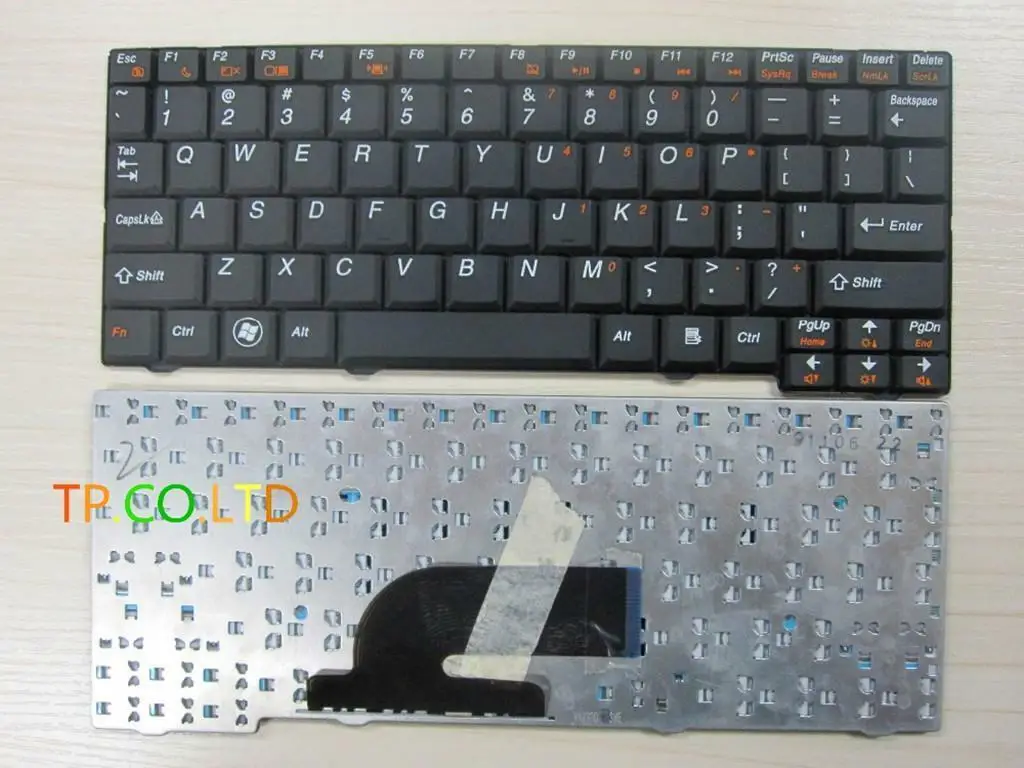 

Новая черная клавиатура US для Lenovo IdeaPad S11 S10-2 S10-2C S10-3C US/английская версия