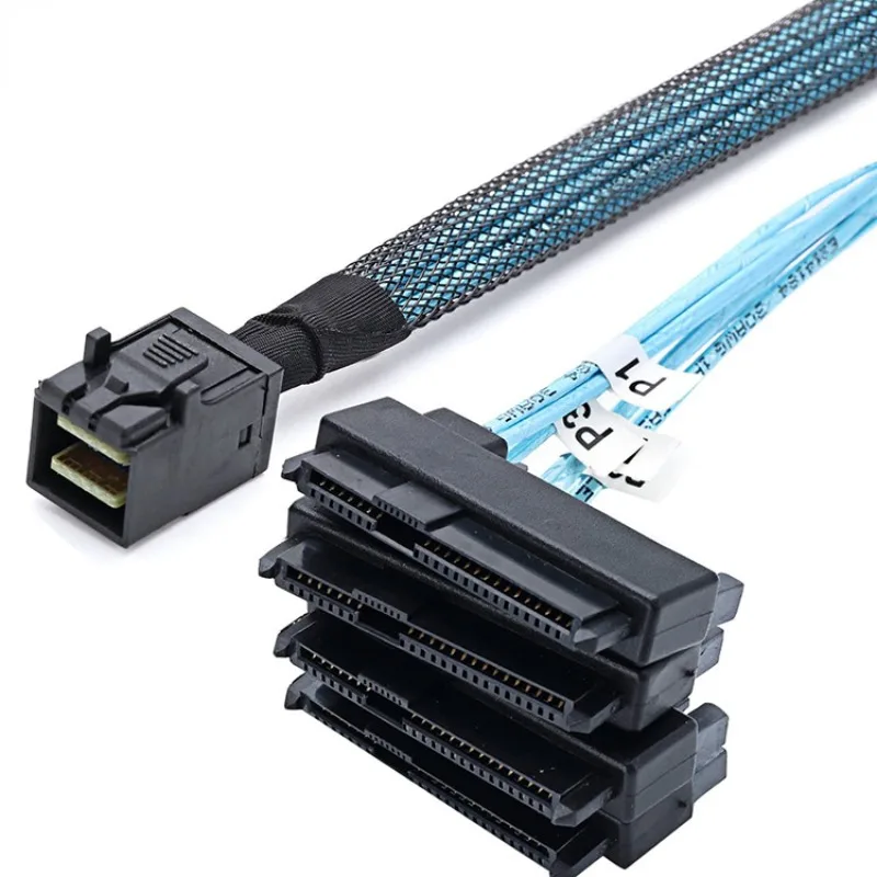 Delock P4 4pin > SATA 15pin 20cm - Deze voedingskabel van Delock kan worden aangesloten op de P4