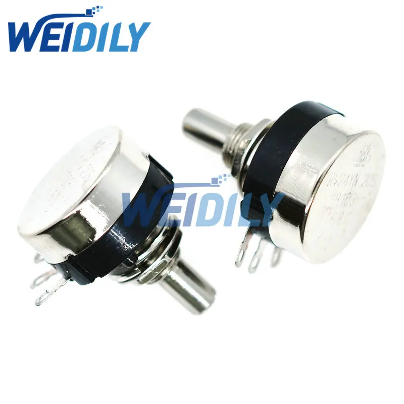 1PCS RV24YN20S B201 B501 B102 B202 B502 B103 B203 B503 B104 B204 B254 B504 B105 500 ohm 10K 20K 50K 100K 200K ohm Potentiometer multiturn potentiometer linear potentiometer rotary potentiometer potentiometer kit trimmer potentiometer