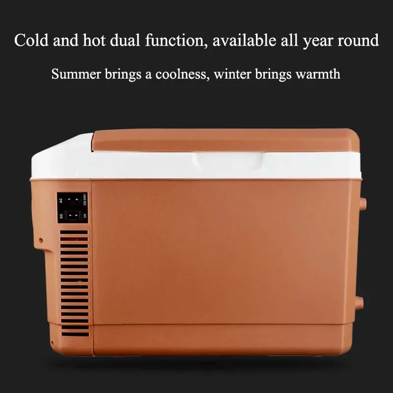 8L Car Home Dual-use Refrigerator Small Refrigerated Refrigerator Cold And Hot Dual Energy Refrigerator Fridge Mute Low Noise 6
