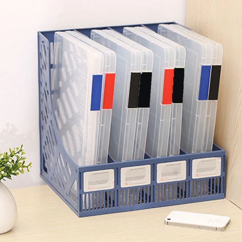 A4/A5 File Storage Box Transparent File Contract Classification Bills Sorting OfficeDocument Supplies Data Preservation Folder
