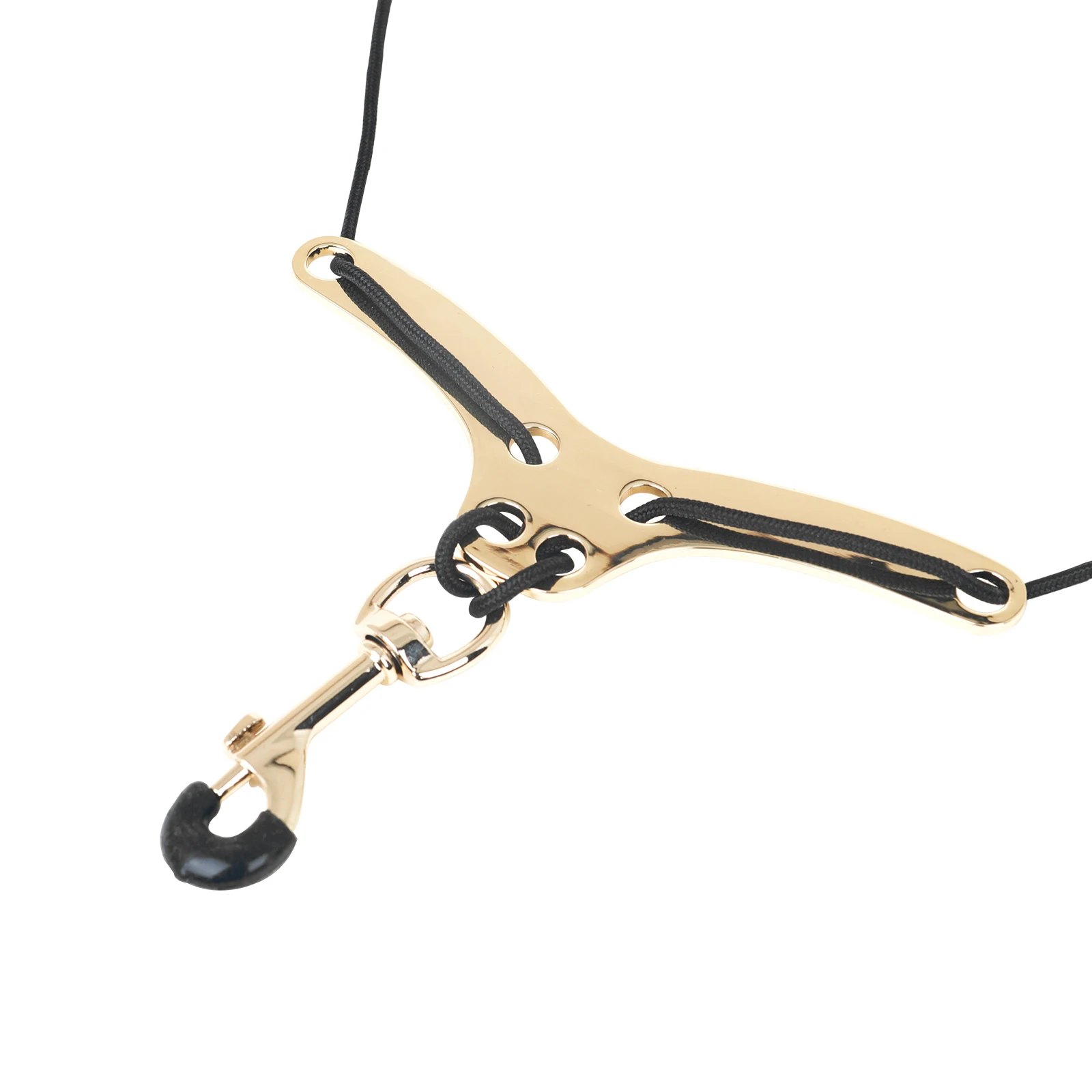 Premium Leather Padded Saxophone Neck Strap - Soft Protection Harness Lanyard