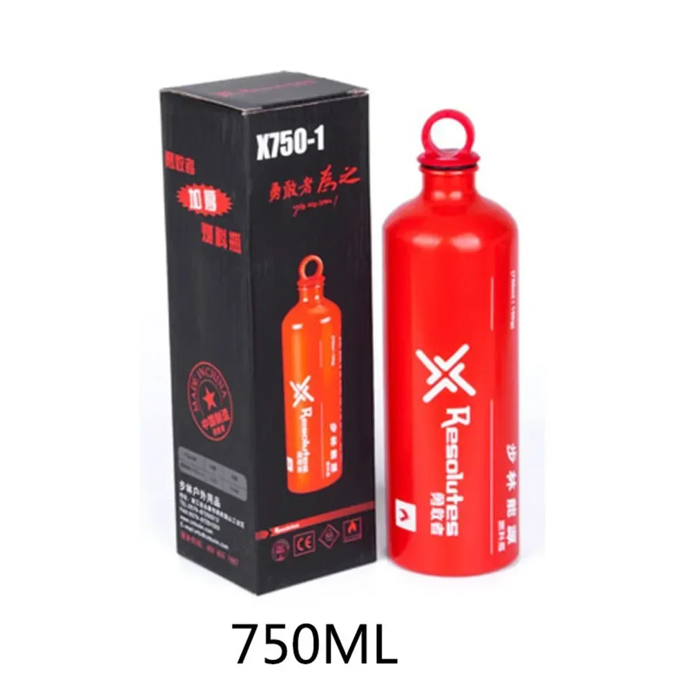 Description Picture 6 of item1500/1000/750/500 ML Outdoor Gas Oil Fuel Bottle Motorcycle Emergency Petrol Gasoline Canister Camping Cooking Stove Fuel Bottle