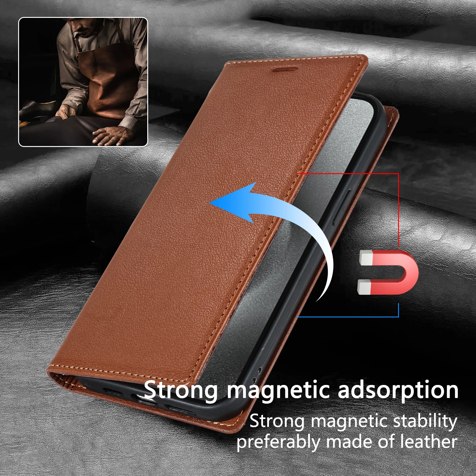 Leather Case For Samsung Galaxy S24 S25 Ultra S23 Plus FE A16 A36 A56 A15 A25 A55 A14 A34 A54 A13 A33 A53 Flip Wallet Cover phone case,leather phone case,leather wallet case,leather case