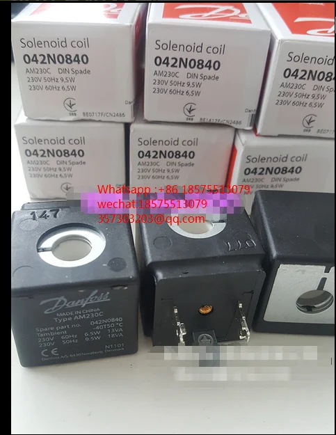 para a Bobina 042n0821 042n0823 042n0824 042n0845 042n0843 042n0840 24v 5060hz 7w da Válvula Solenóide de Danfoss - Imagem 3