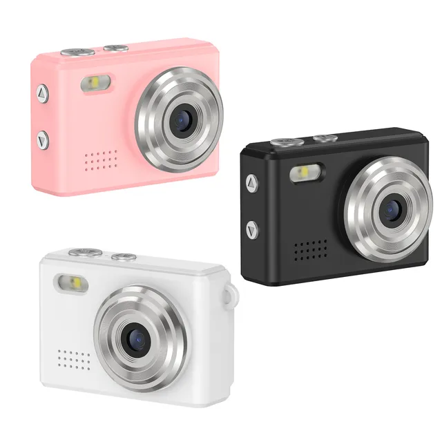 Pocket Keychain Camera 1080P HD Video 12MP Photo Digital Camera LCD Display 6 Filters Portable Mini Camera for Travel Recording