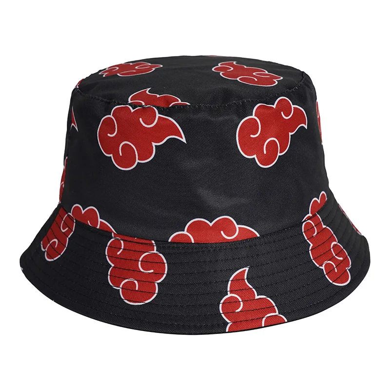 Logotipo da Nuvem Vermelha Verão Impresso Hat Mulheres Homens Panamá tampa  da caçamba o visor de tela plana de Design Fisherman Hat Naruto Akatsuki  Anime Chapéu - China O desporto e chapéu