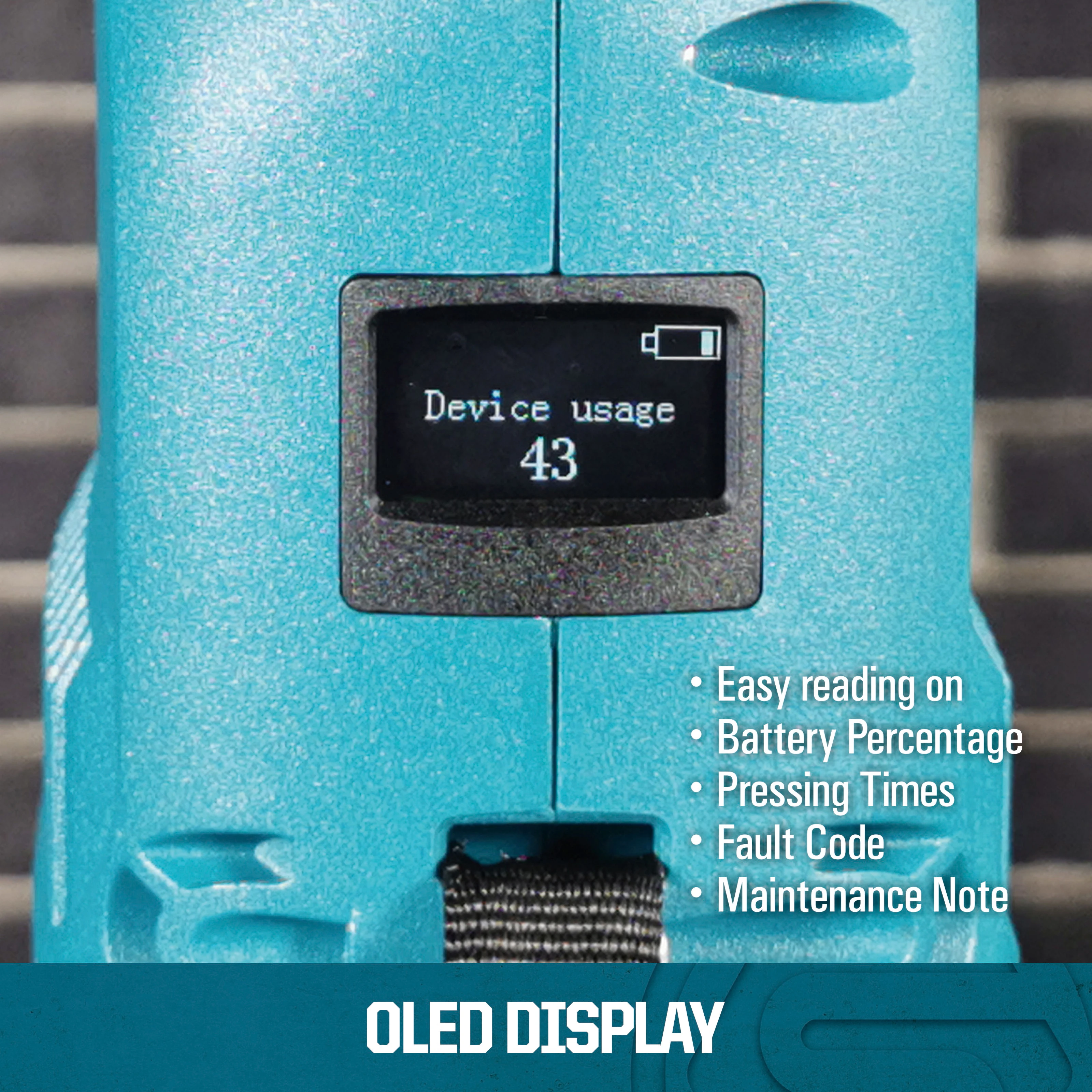 ZUPPER PZ-1550 Battery Press Tool For Plumbing Copper Pex