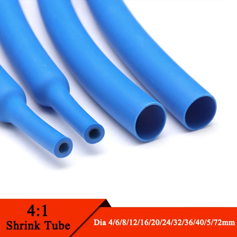 Tubo Termorretráctil De Doble Pared 10m - Relación 3:1, Con Adhesivo, Para Aislamiento Eléctrico Y Protección
