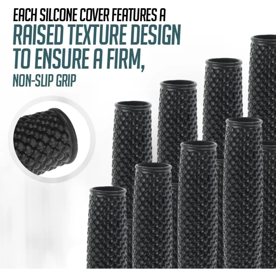 Metal Hand Grip Set, 100LB-350LB 6 Pack 50LB-350LB 7 Pack No Slip Heavy-Duty Grip Strengthener with Gift Box, Great Wrist & Fore