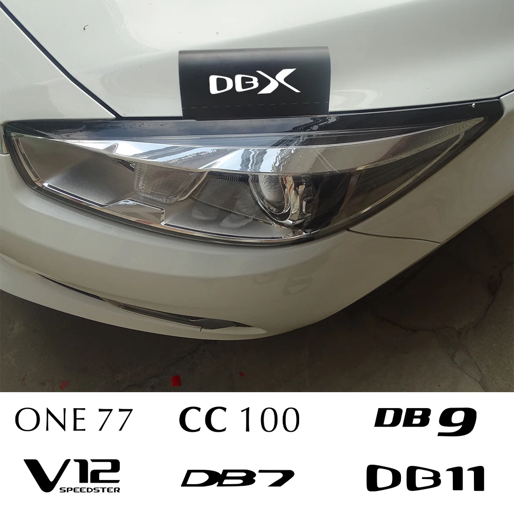 Auto Show Door Trunk Decorazione Tag Hangtag Sticker Accessori Auto Per Aston Martin Amr Cc100 Cygnet Db7 Db9 Gt One 77 Zagato