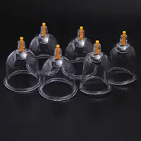 Vacuum Cupping Glasses Vacuum Massage Body Cupping Kit Anti Cellulite Chinese Cupping Body Cup Massager Slimming For Body Face - Image 3