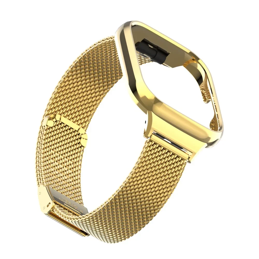 Premium Metal Strap Case Protector & Bracelet for Smartwatch Wristbands