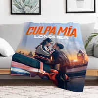 British Romantic Movie My Fault London Throw Plead Cover Bed Blankets for Decorative Sofa Blanket Soft Plaid 150 X200 Throwing 1