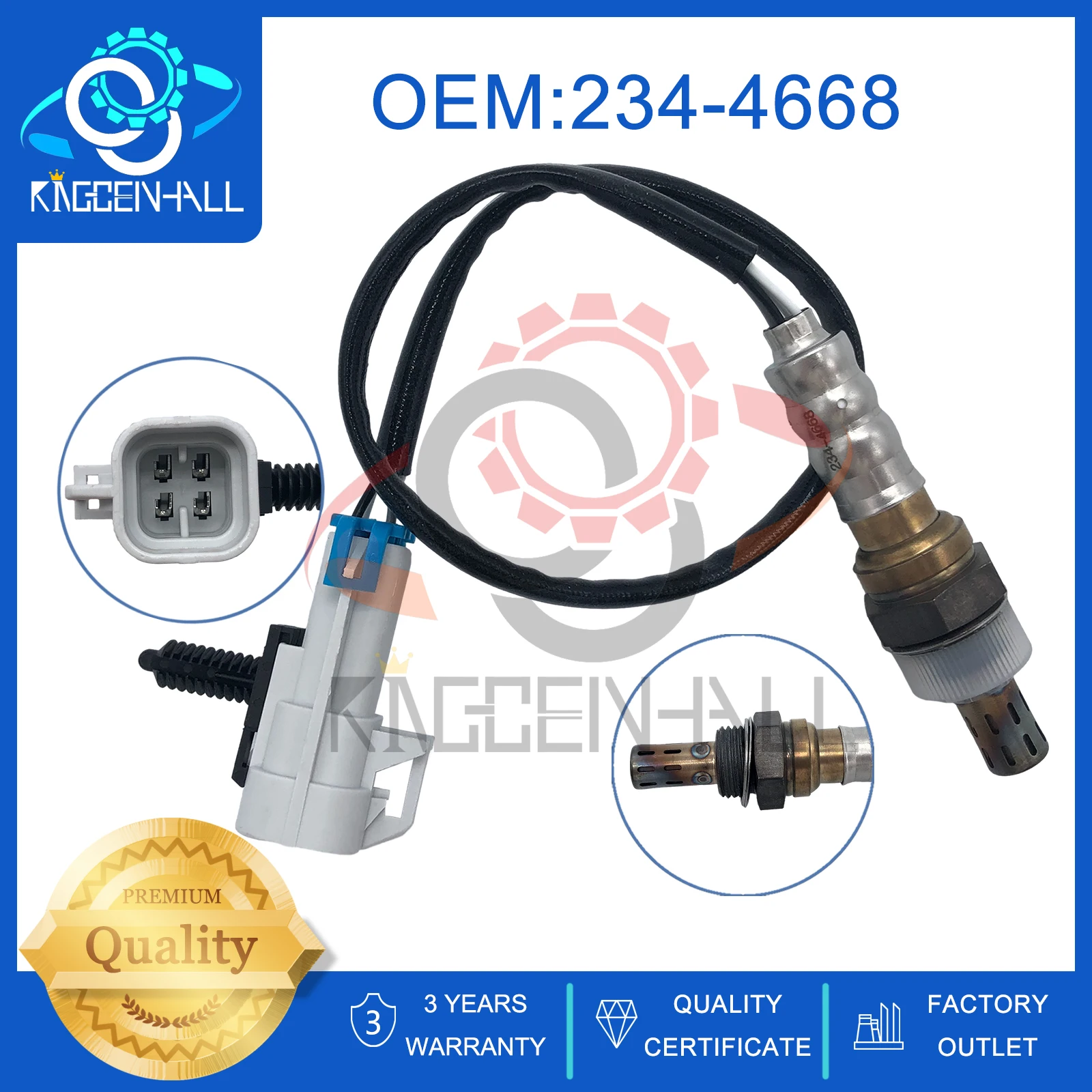 

Oxygen Sensor 234-4668 12594452 O2 Sensor For Chevy Silverado Tahoe GMC Sierra Yukon Buick Cadillac Isuzu Pontiac Saturn