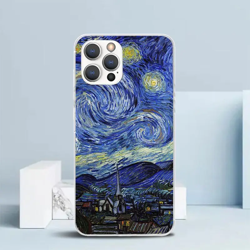 Van Gogh Oil Art Painting Phone Case - Air Soft TPU Cover