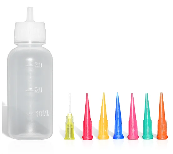 1Set Jam Painting Squeeze Bottles with 35 Nozzles Cake Decor Baking Pastry 30ML Bottle Drawing Tools Jam Pot Cake Tools