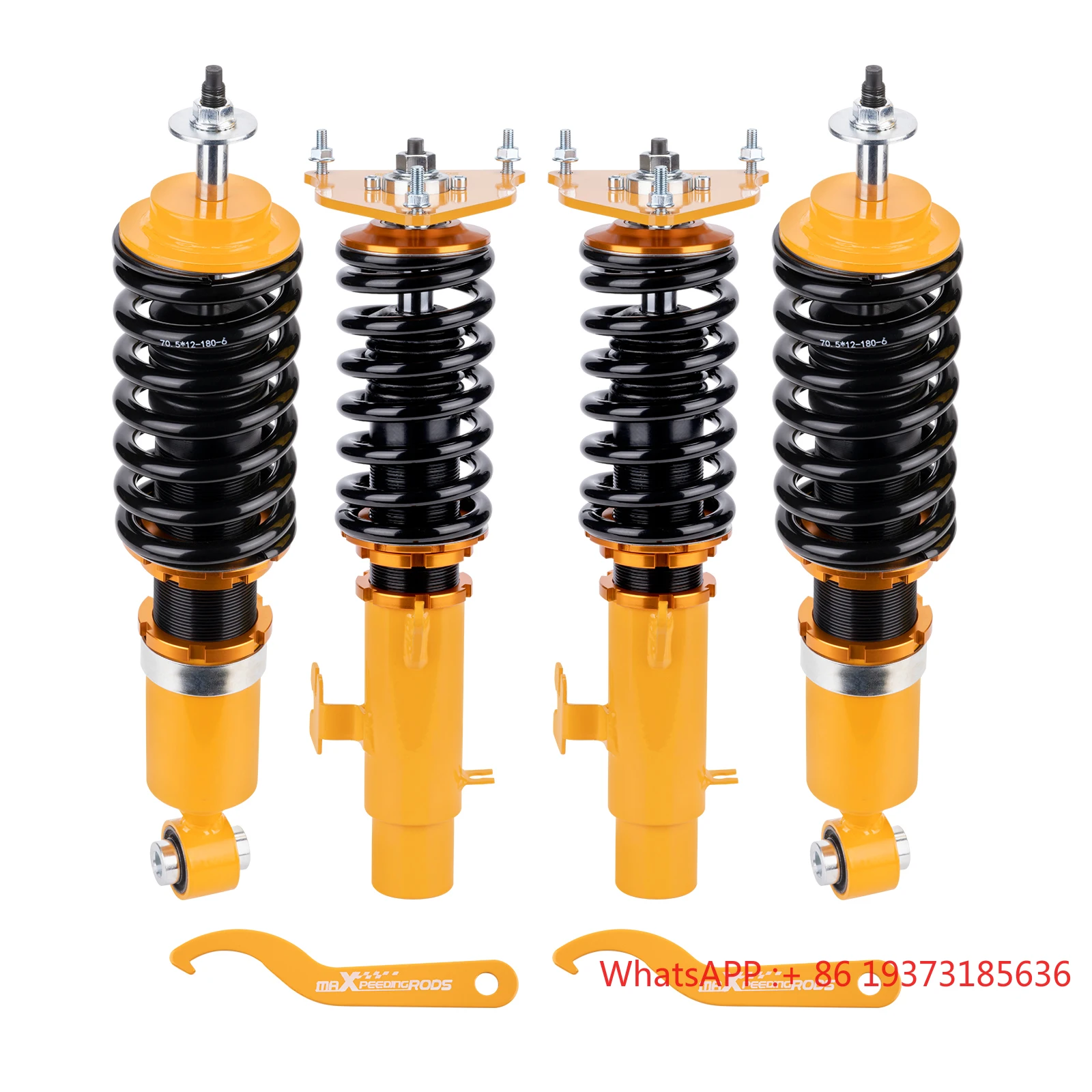 Coilover Spring Shock Absorber for MINI R50 R53 Cooper S Works One D ...