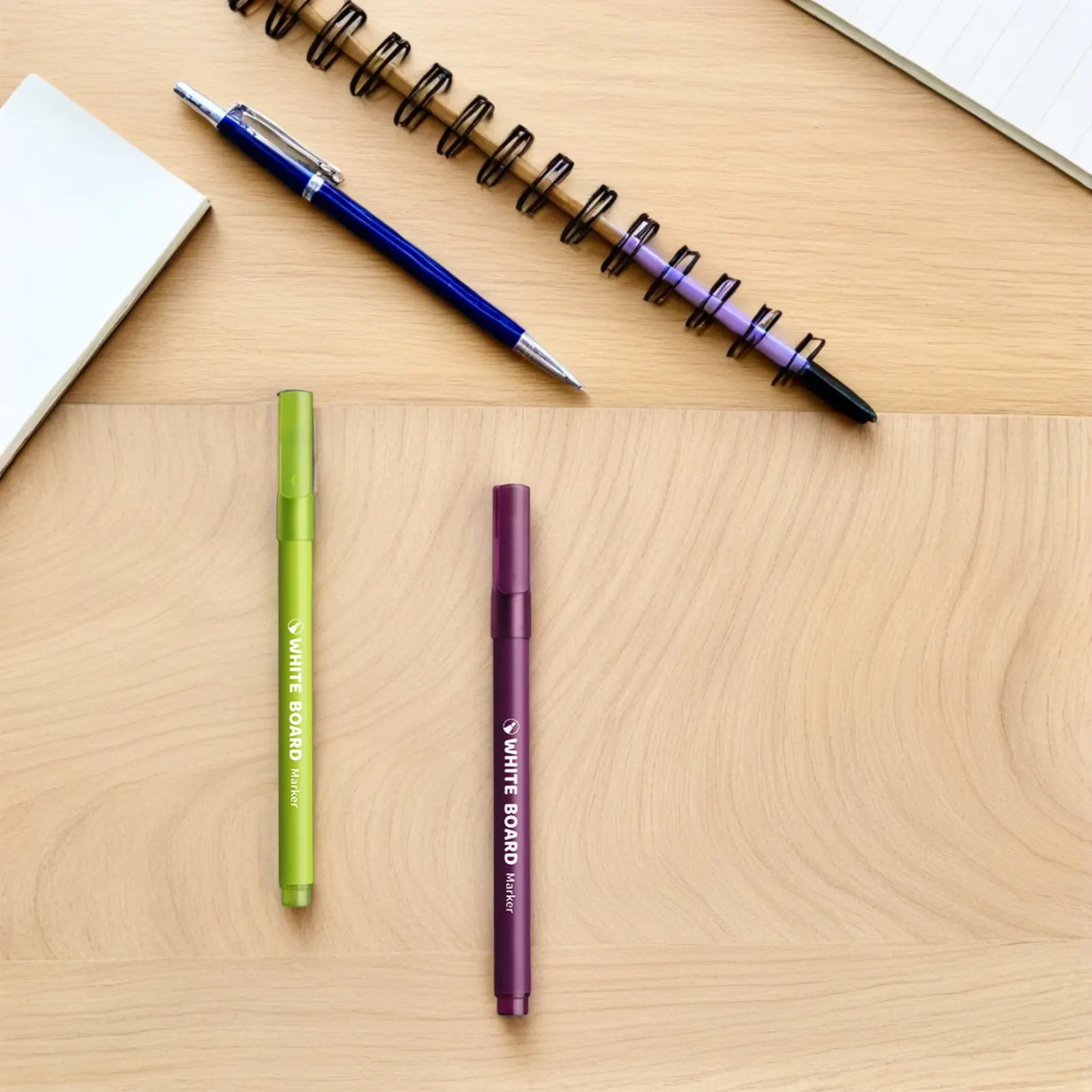 12개입 다양한 종류의 화이트보드 마커 펜, 굵은 색소, 부드러운 필기감, 표면 손상 없음, 교실, 사무실, 브레인스토밍용