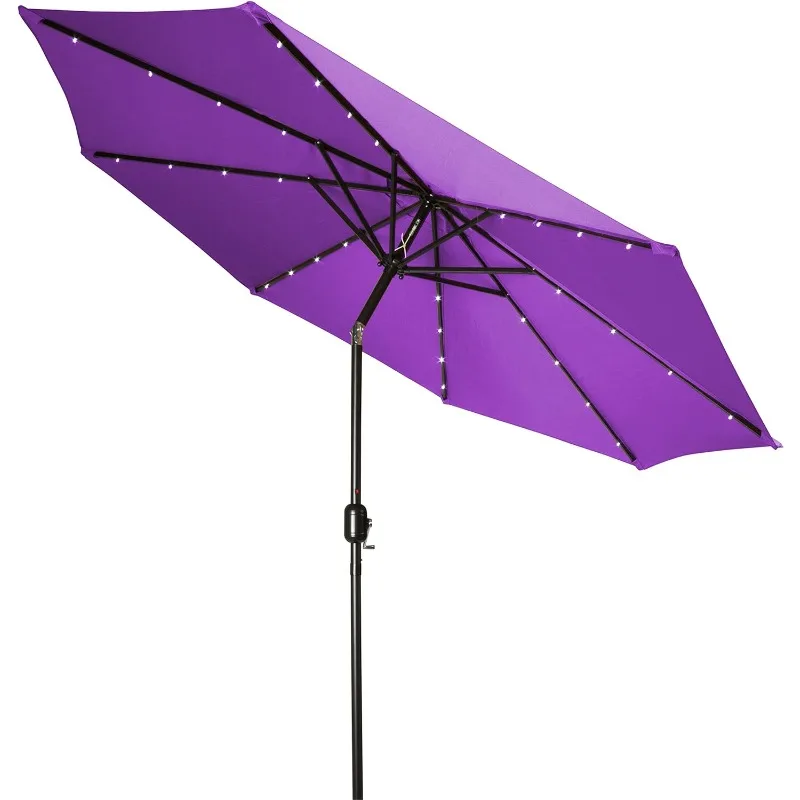 

Innovations Deluxe Solar Powered LED Lighted Patio Umbrella - 9'
