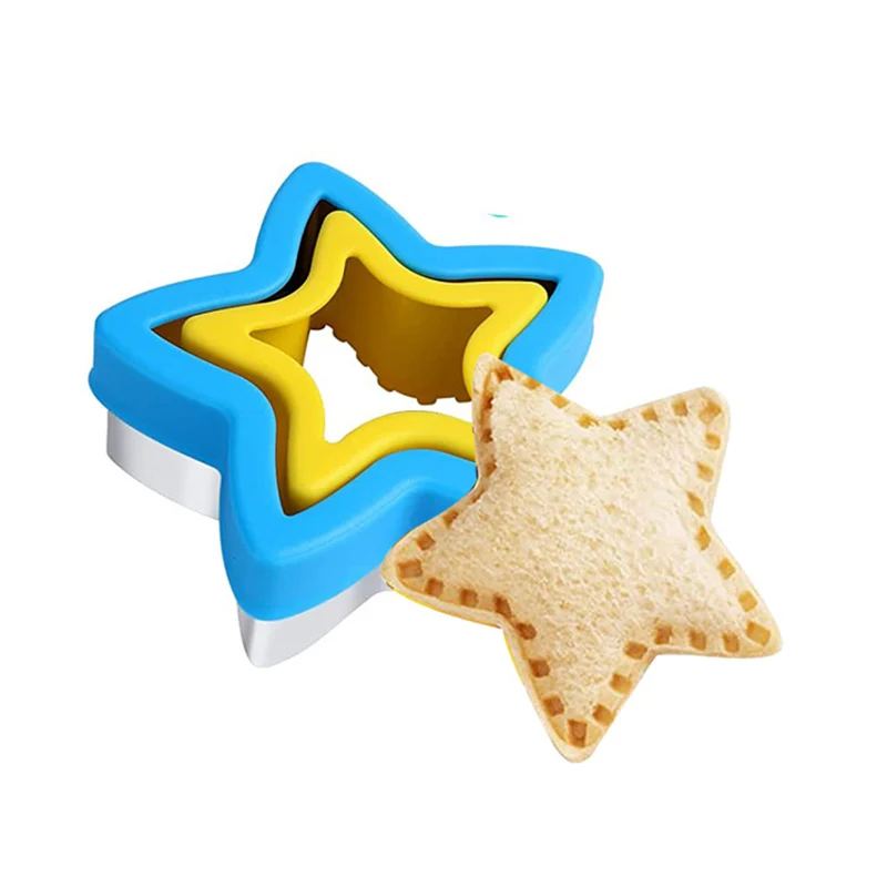 Dinosaur-Shaped Sandwich & Cookie Cutter Mould for Kids' Bento Creations