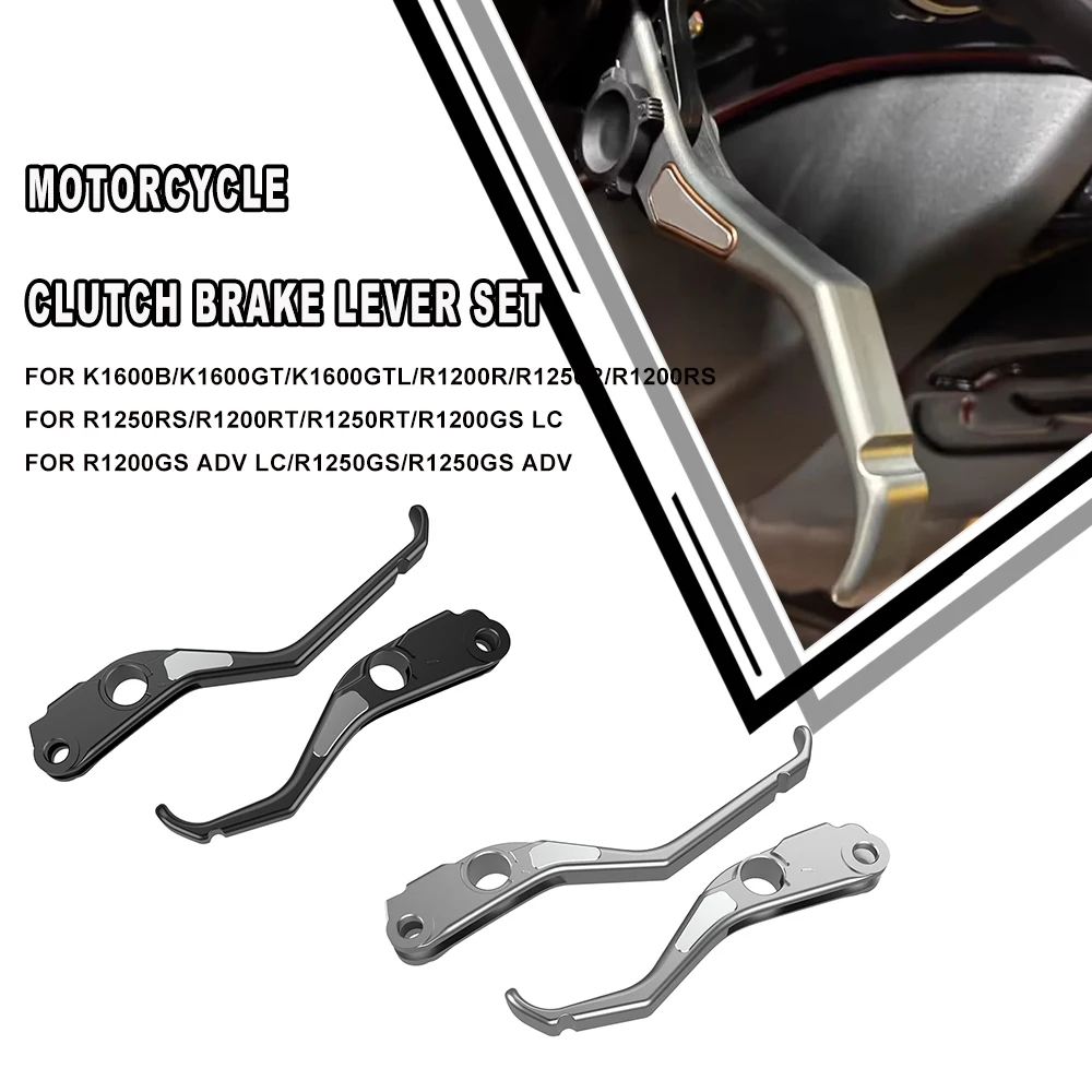 

Motorcycle Accesories Two Finger Clutch Brake Lever Set For BMW K1600GTL GT 2015-2023 K1600B 2018-2023 2022 2021 2020 2019