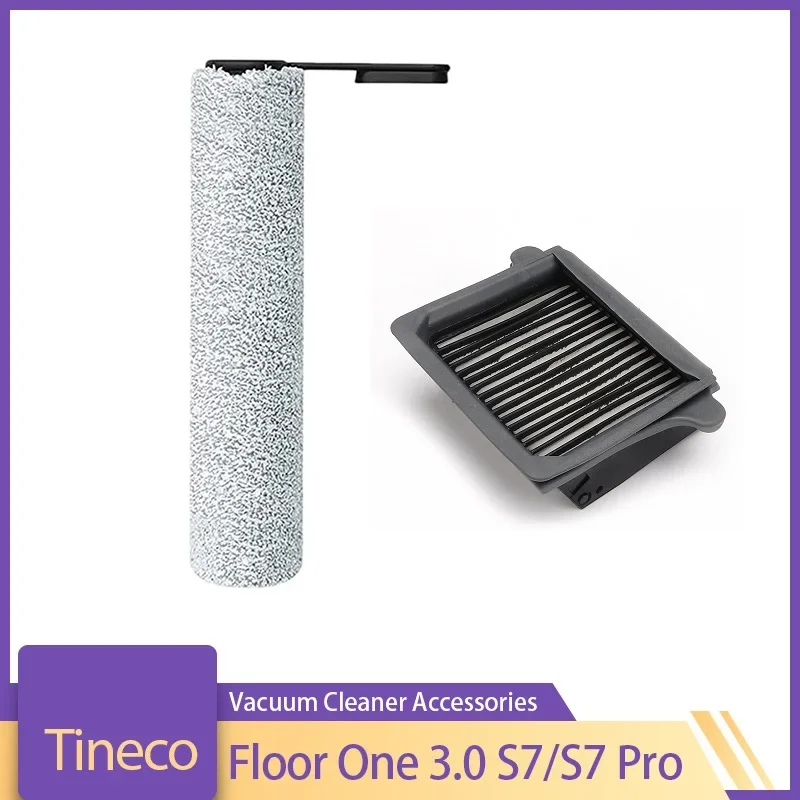 Tineco Floor One s7 Pro Roller Brush Filter Lavável e Reutilizável Original Acessórios para Máquinas de Lavar Roupa 3.0