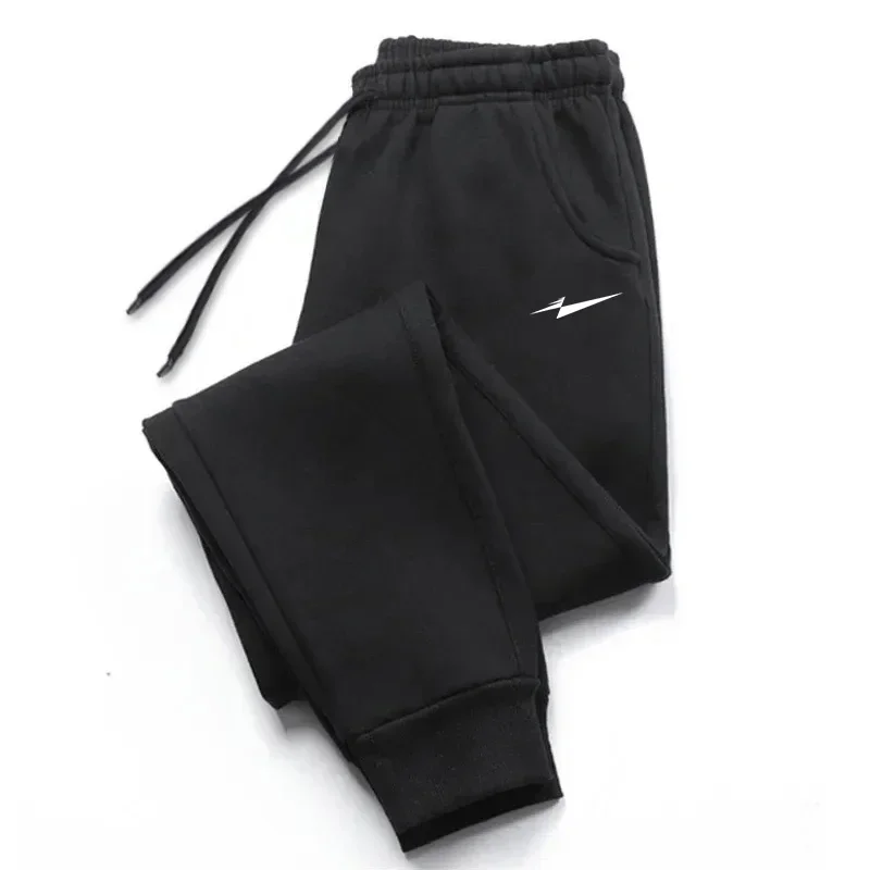 2026 Men Printed Jogger Pants Autumn Winter Casual Sports Sweatpants Outdoor Running Wear