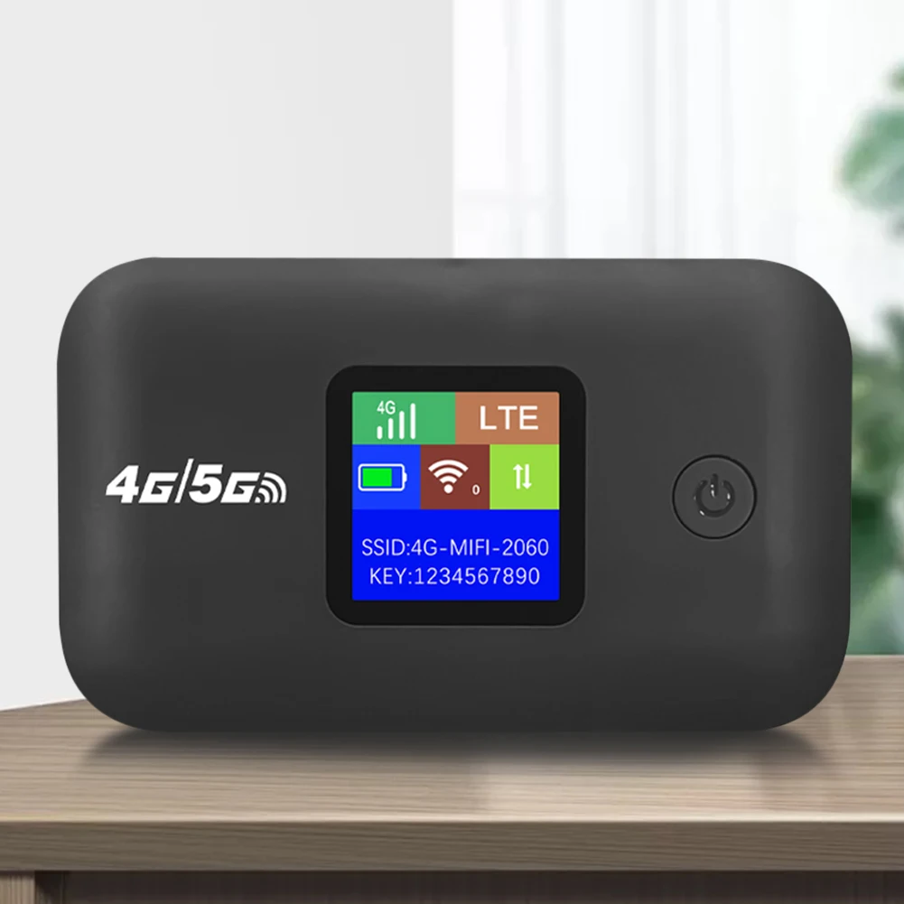 SIM 카드 슬롯이 있는 미니 야외 와이파이 핫스팟, 모바일 포켓 와이파이 라우터, 4G Lte 와이파이 라우터, 150Mbps, 3000mAh