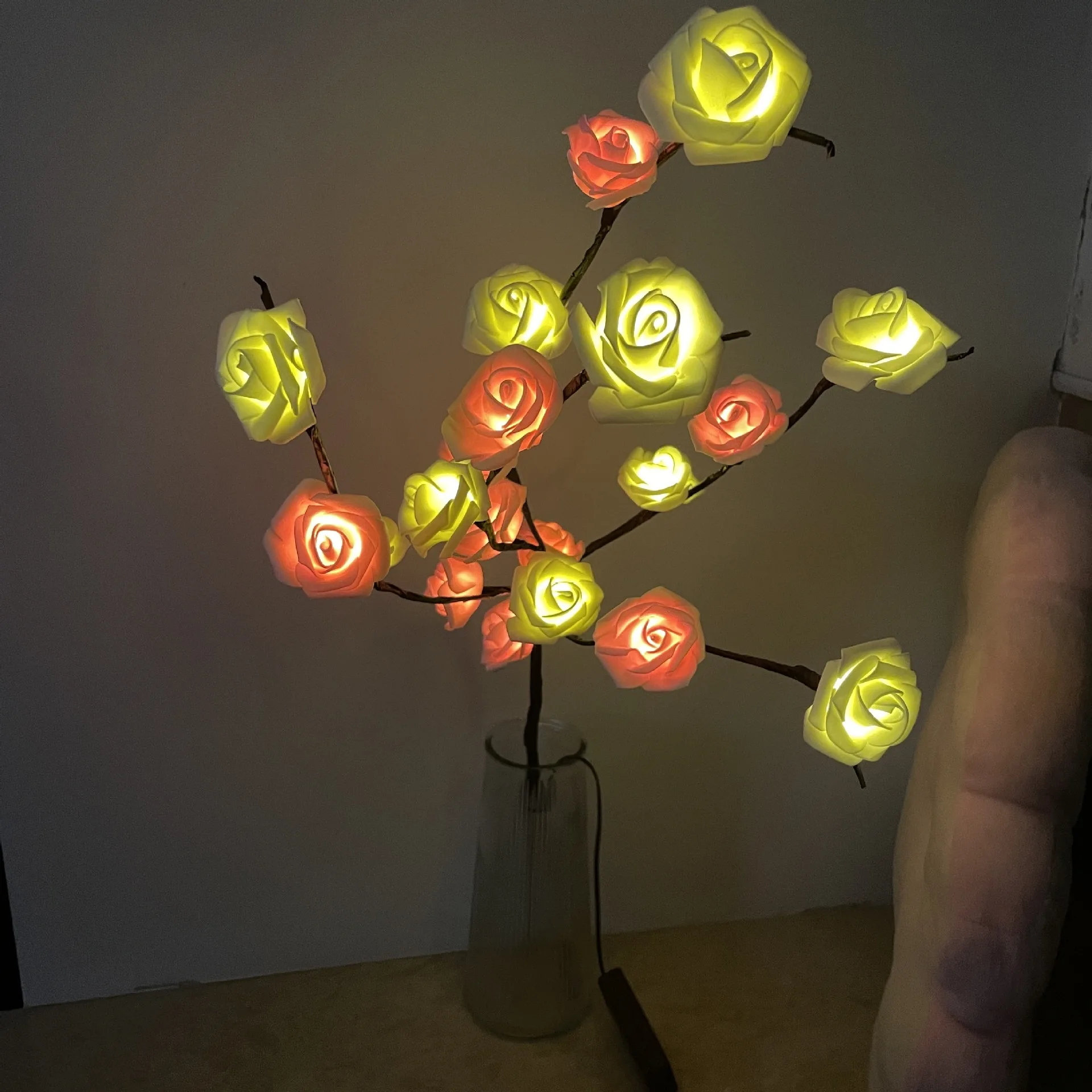 

Christmas Decorations New Led Bedroom Layout Creative Small Night Lamp Quiet Bar Decoration Lighting Chain Led Colored Lamp
