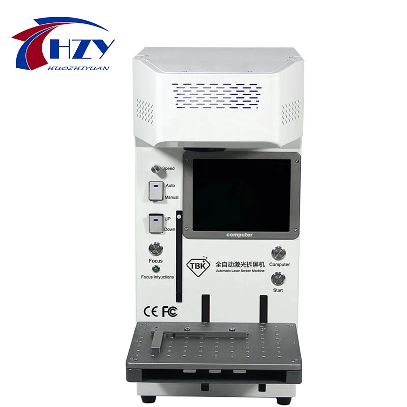 

TBK958A Laser Separating Machine For iPhone Auto Focus Laser Engraving Glass Removing Mobile Phone Rear Battery Cover Repair
