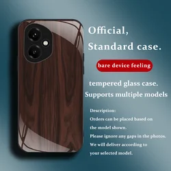 Panda Pattern Hard Tempered Glass Protective Phone Case for HONOR 400 Pro (HFPTBLKMW002)