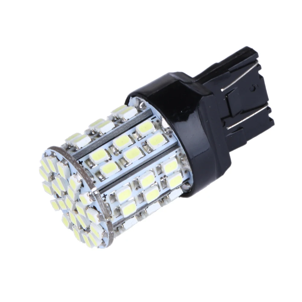T20 W21W 7443 7440 LED 64-SMD 1206   극ũ Ʈ ,  ȣ  ׼, 2 
