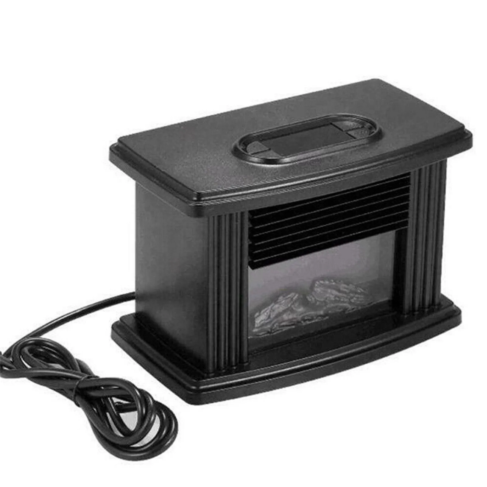 Mini Fake Fireplace Lamp Electric Fireplace Simulation Flame Atmosphere Lamp Home Decor Stove Living Room Desktop Ornaments
