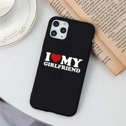 Adorable I Love My Girlfriend Soft Silicone Phone Case - Couple's Edition - iPhone 7 or8 SE20 (-1)
