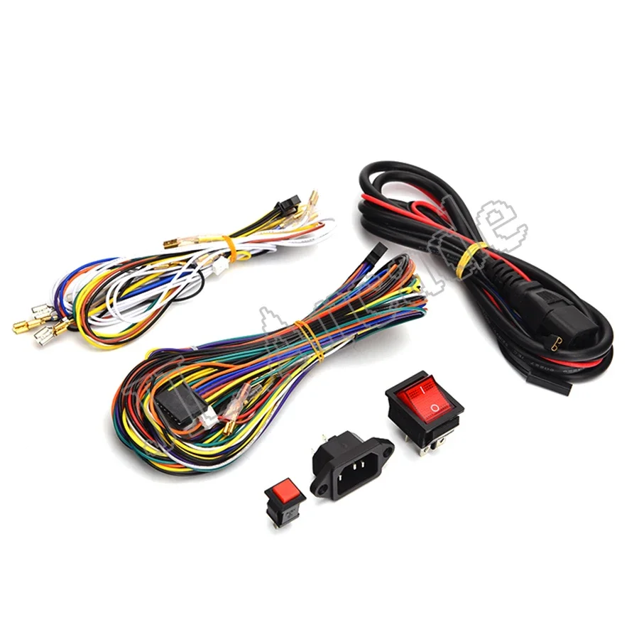 DIY 키트용 전선 케이블이 있는 Temple Run 마더보드, 쿵푸, 시간을 거스르는 축구 경주 아케이드, 지하철 파쿠르 레이싱 비디오 게임