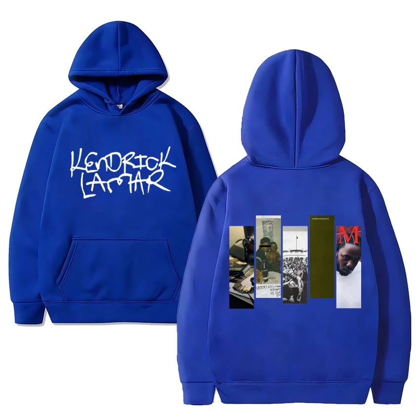 Rapper Kendrick Lamar Album Print Hoodie Men Women Hip Hop Fashion Fleece  Casual Sweatshirts Unisex High Quality pullovers