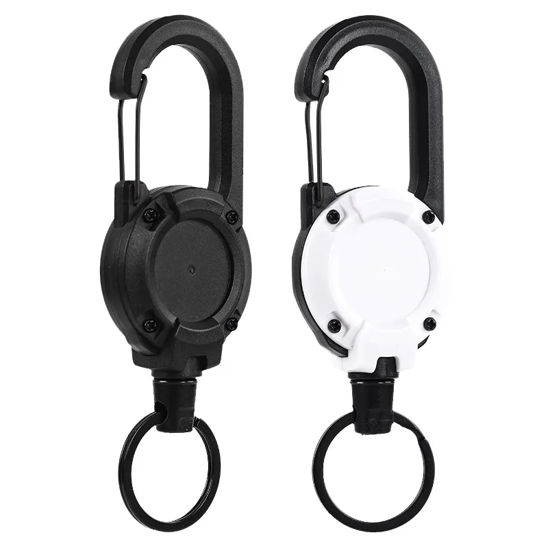 Acheter Porte-clés rétractable en fil métallique extensible