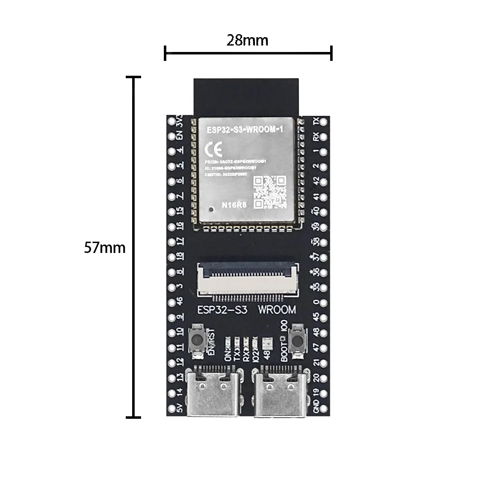 ESP32-S3 WROOM N16R8 CAM  ,    , OV2640/5640 ī޶