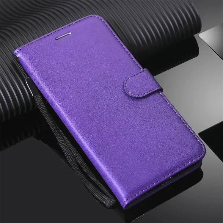 Leather Flip Phone Wallet Cover