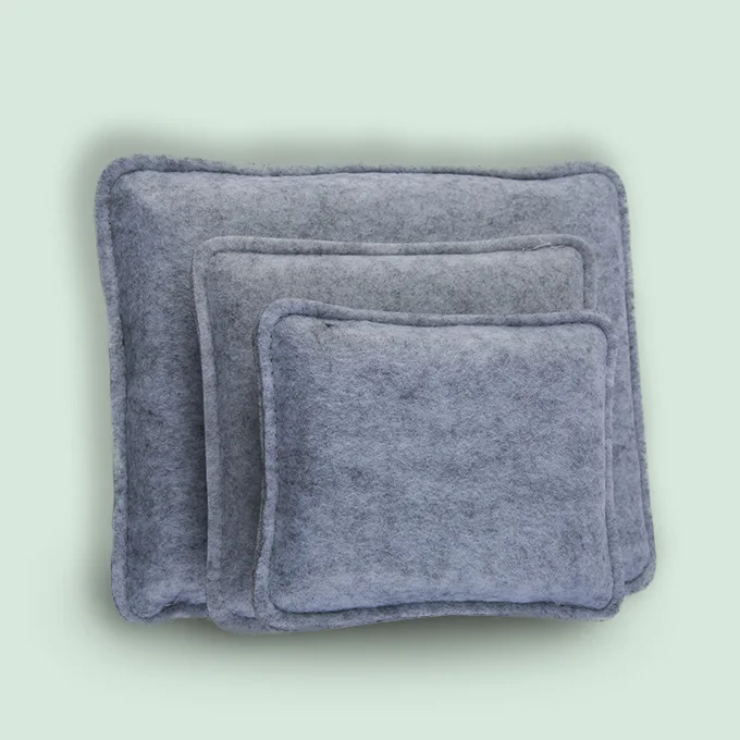 Thickened Wool Felt Pad Wool Felt Workplace Mat DIY Poked Felting Tool Multiple Sizes Sewing Mat Handmade Craft Home Accessories