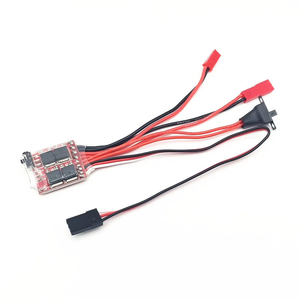Micro contrôleur de vitesse ESC brossé 4-8V avec et sans frein, comparaison des deux versions
