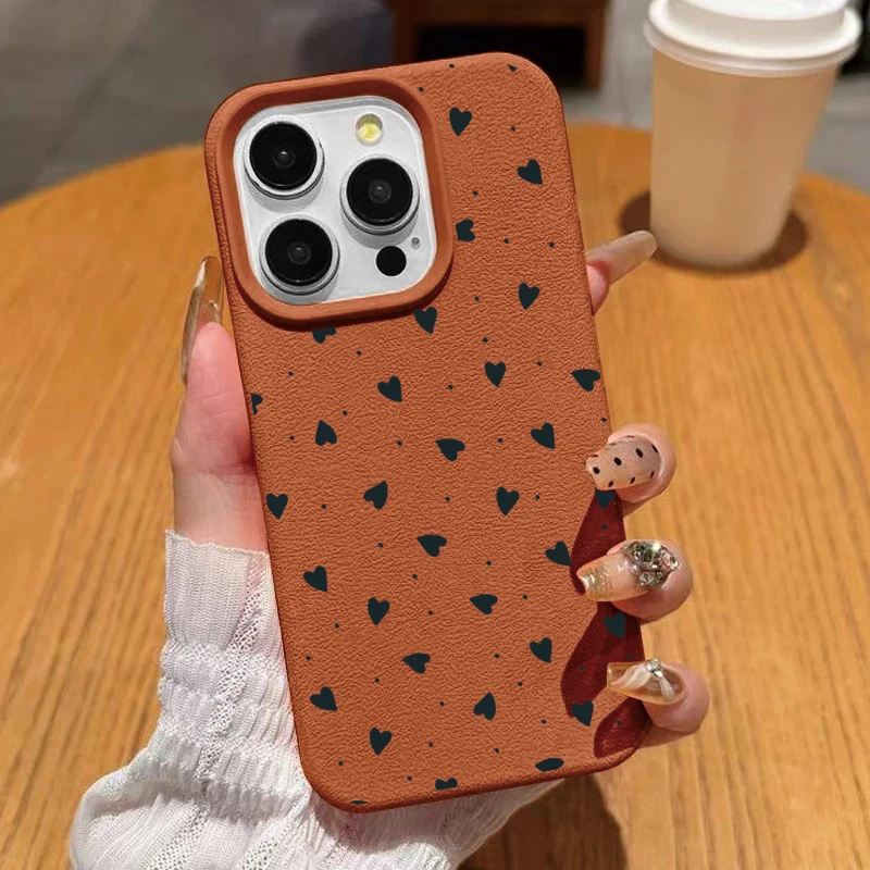 Love Heart Protective Phone Case - Stylish and Durable Cover